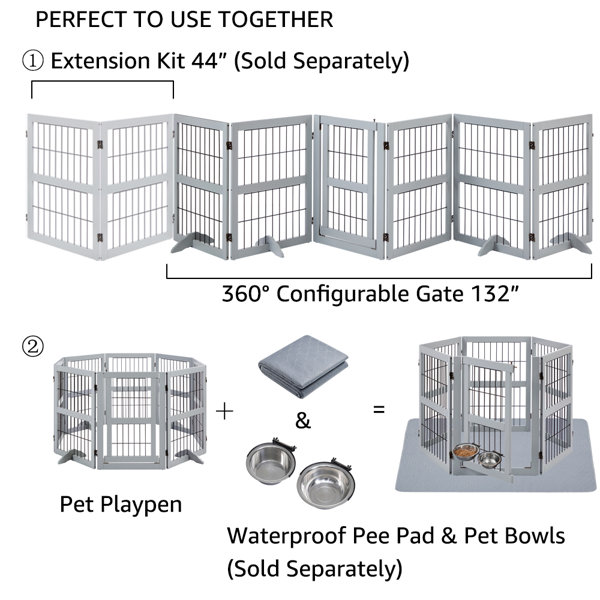 Dog crate cheap extension kit